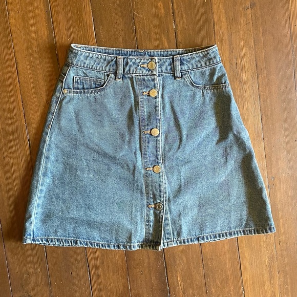 Denim miniskirt - Picture 1 of 4